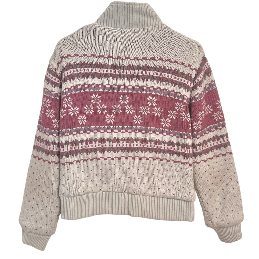 R.O.C. Vintage Fair Isle Reversible Sweater Jacket M - Picture 11 of 11